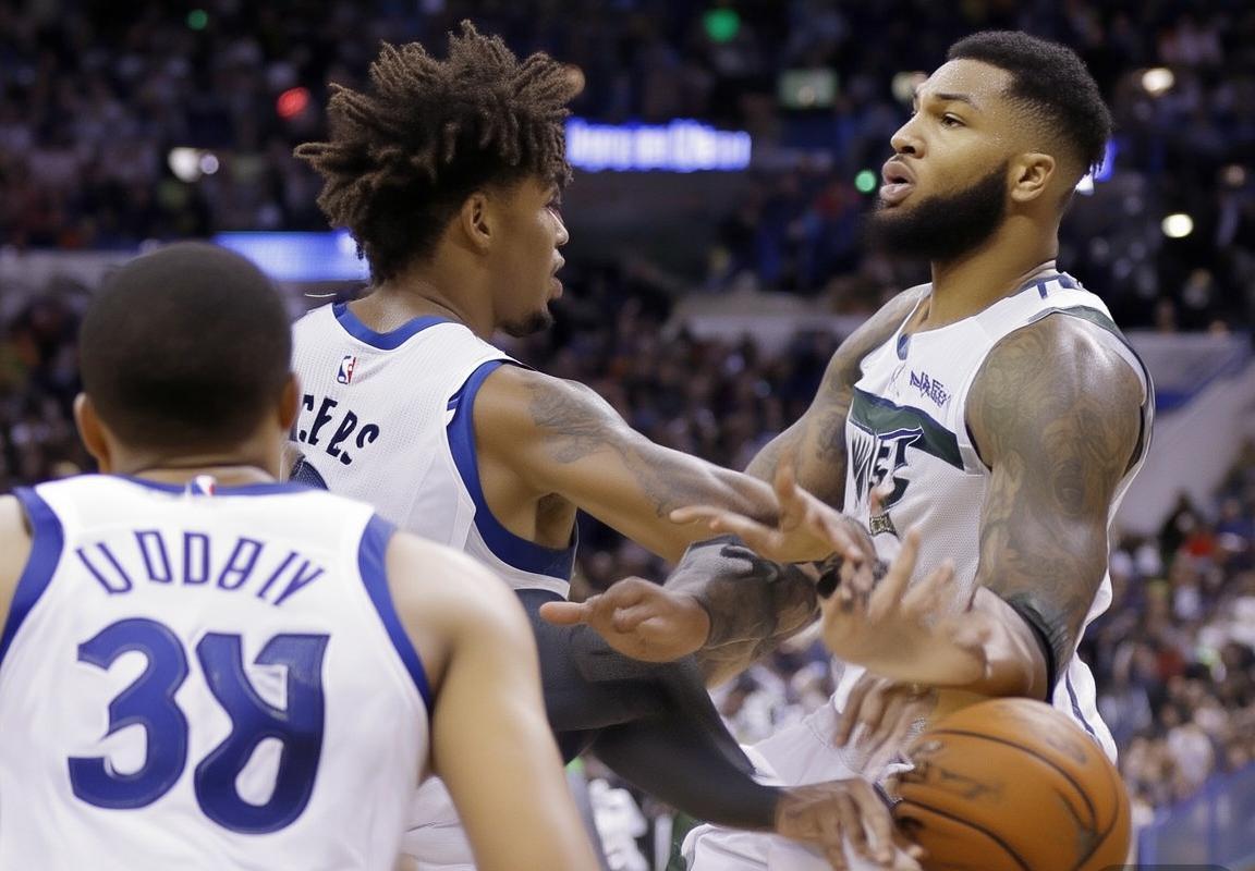 明尼苏达森林狼力克密尔沃基雄鹿，唐斯稳定，字母哥安特托昆博空砍，迪文岑佐关键发挥